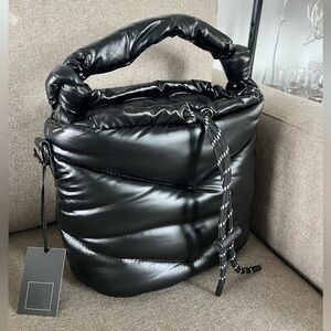 NEVER USED Galleries Lafayette Black hand bag